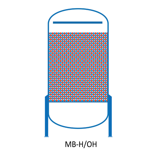 A H-OH mixed bed of stator cooling system.